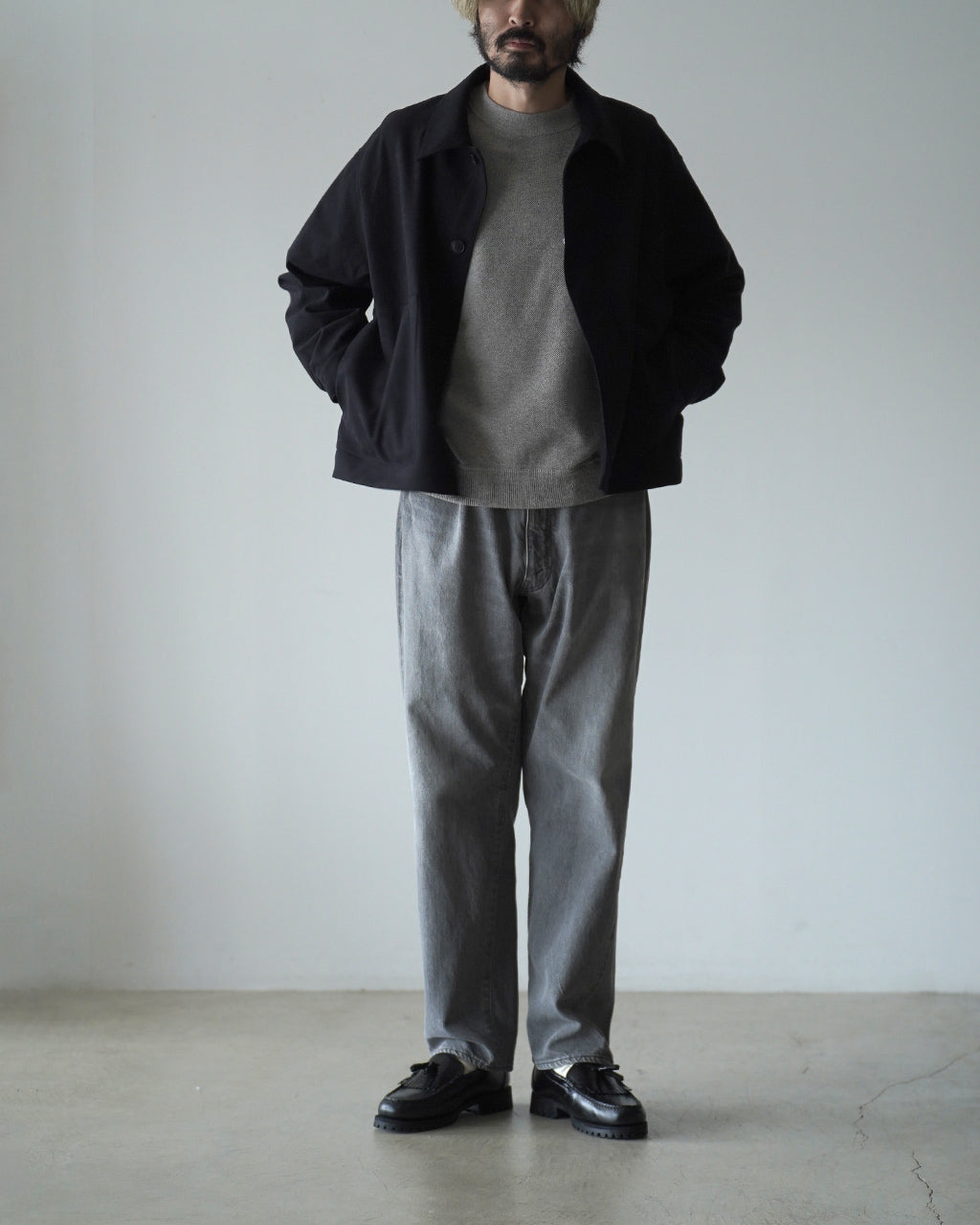 Synthetic leather short blouson BL07263