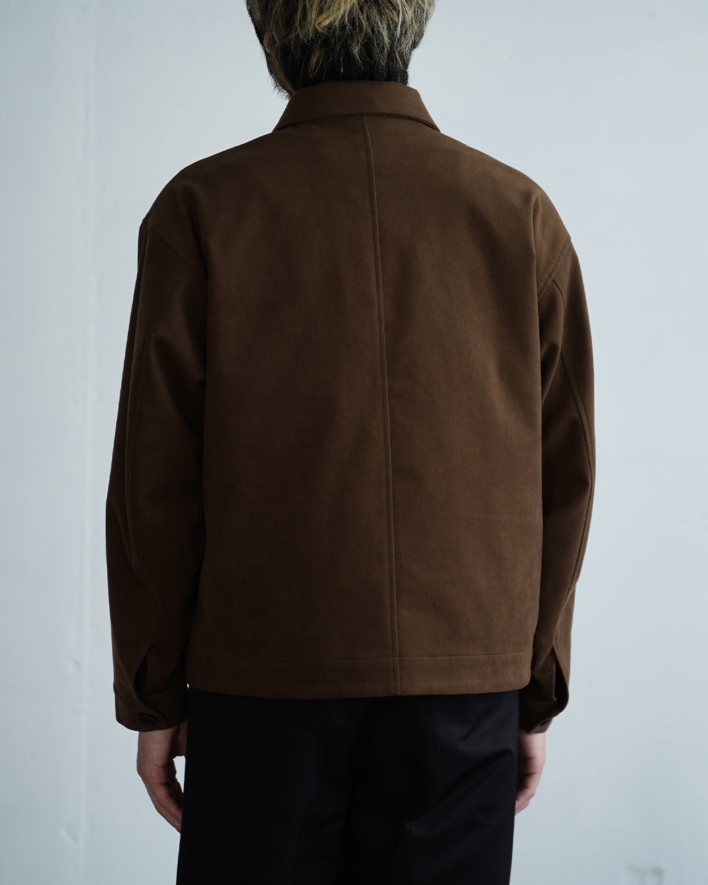 Synthetic leather short blouson BL07263