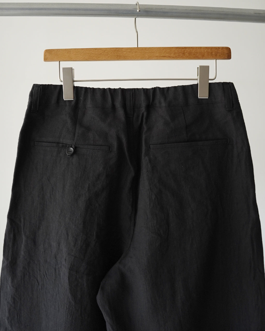 STILL BY HAND スティルバイハンド リネン ワイド テーパードパンツ