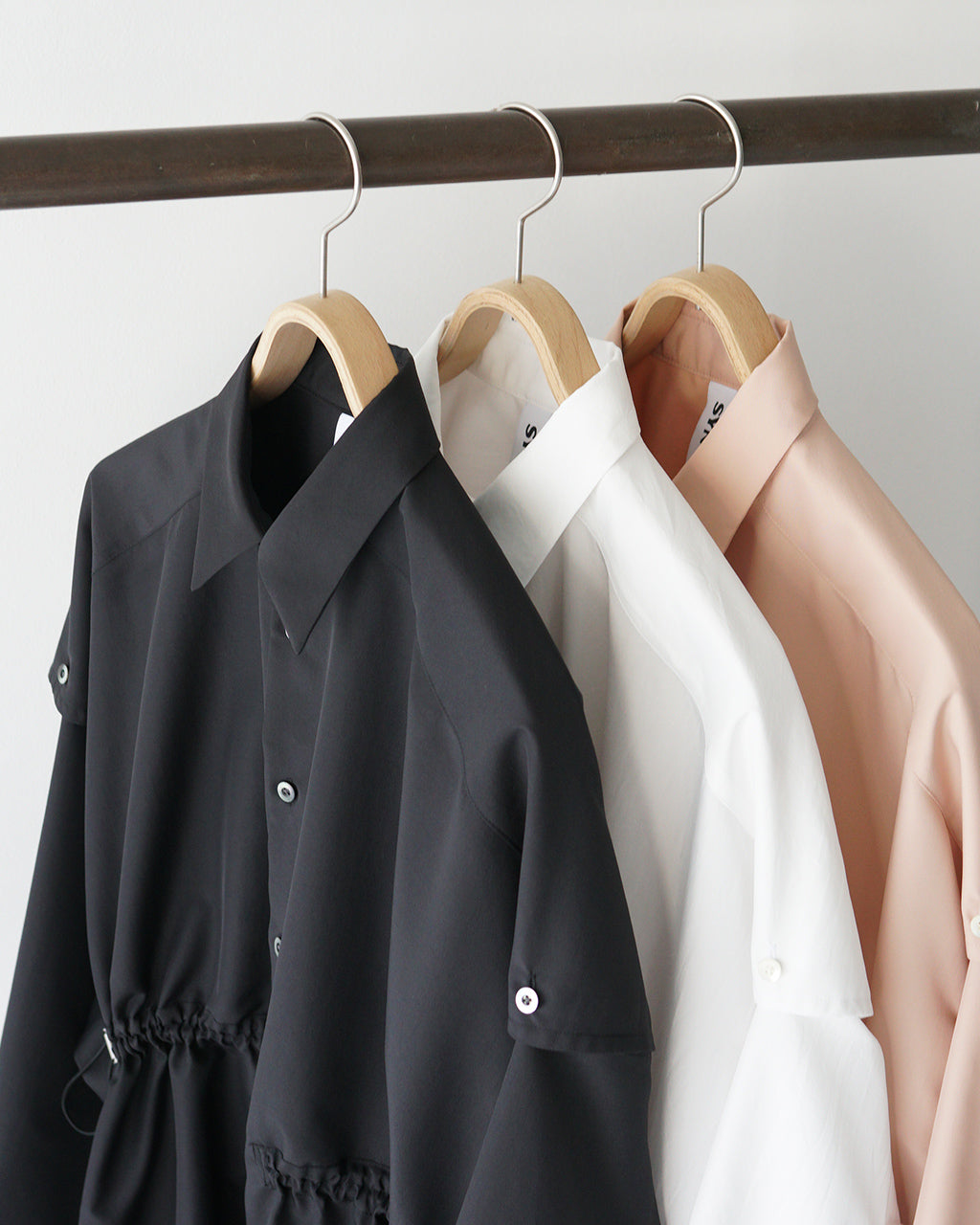 ＼早得24時間限定ポイント10倍／SYNTH シンス ウエストギャザーシャツ Waist Gathered Shirt ドローコード UVカット 撥水機能付き S741-SB02-930