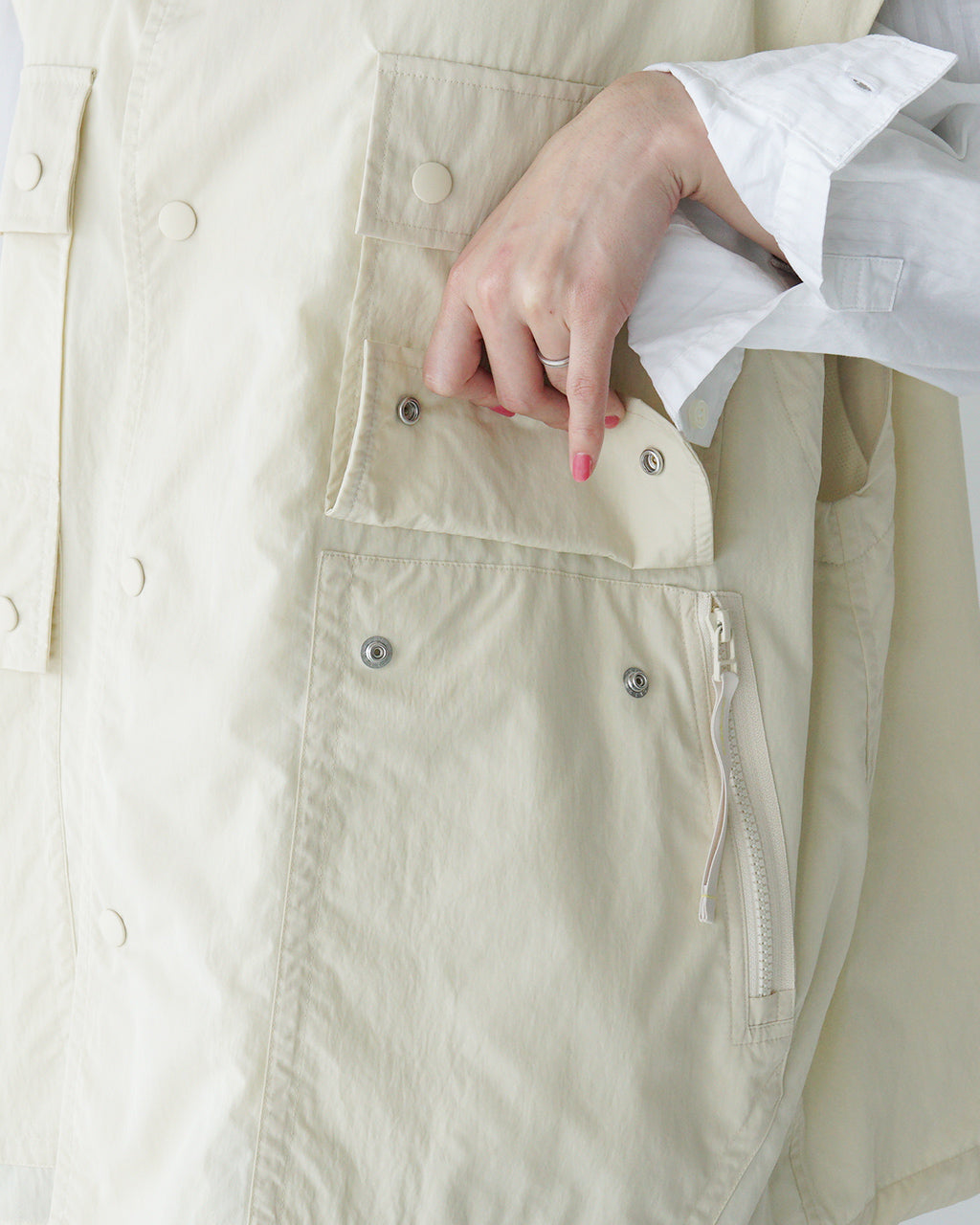 ＼早得24時間限定ポイント10倍／SYNTH シンス 4ポケット ビッグ ベスト 4 Pockets Big Vest S741-SV01-630【送料無料】