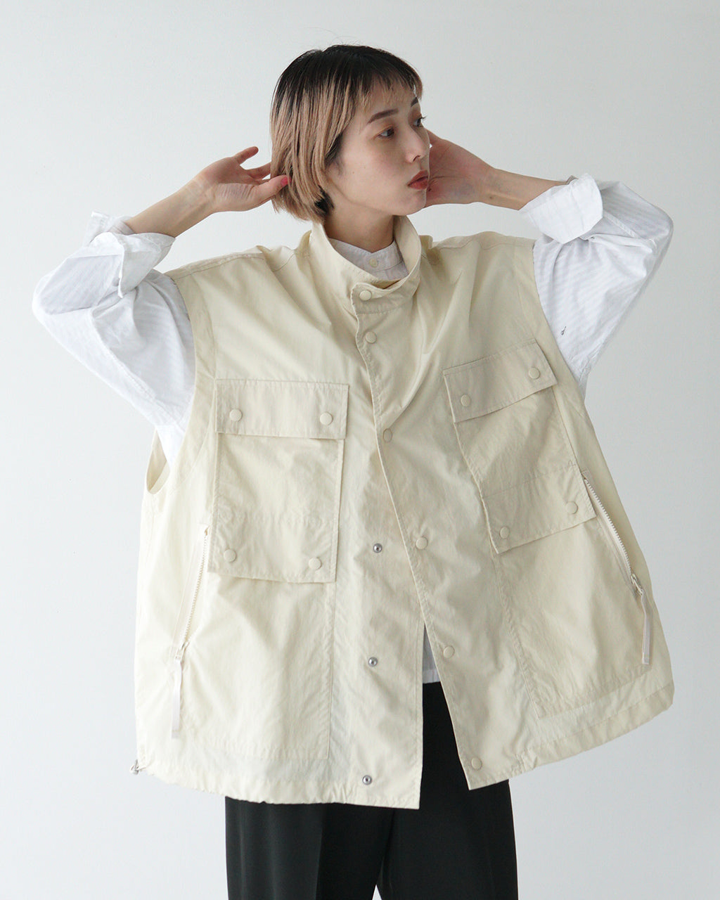 ＼早得24時間限定ポイント10倍／SYNTH シンス 4ポケット ビッグ ベスト 4 Pockets Big Vest S741-SV01-630【送料無料】