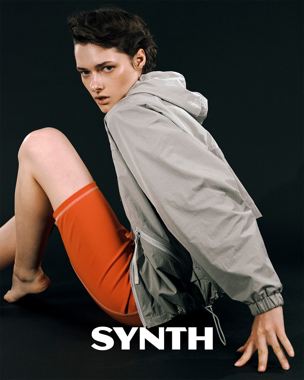 ＼早得24時間限定ポイント10倍／SYNTH シンス ドルマンスリーブジップブルゾン DOLMAN SLEEVE ZIP BLOUSON S741-SY01-630【送料無料】