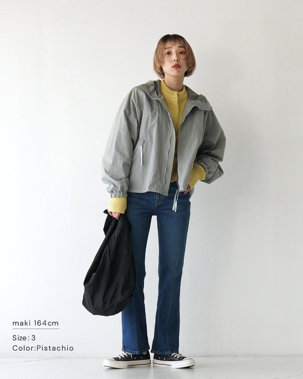 SYNTH シンス ドルマンスリーブジップブルゾン DOLMAN SLEEVE ZIP BLOUSON S741-SY01-630【送料無料】