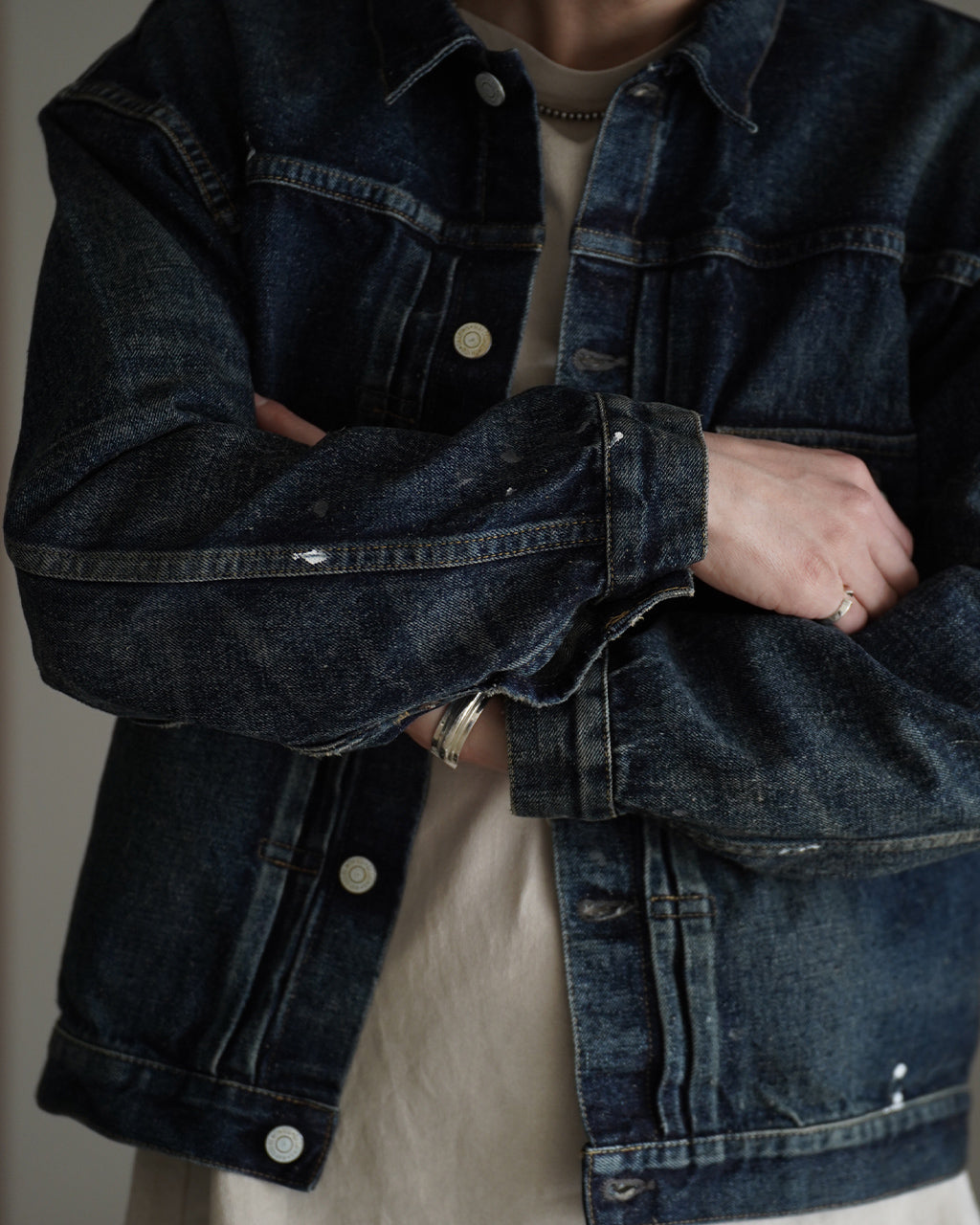 #001 T-BACK DENIM JACKET 2066SSJK-YY-0001