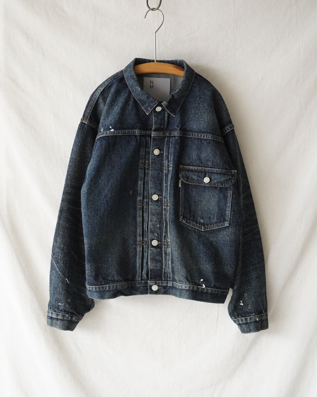 #001 T-BACK DENIM JACKET 2066SSJK-YY-0001