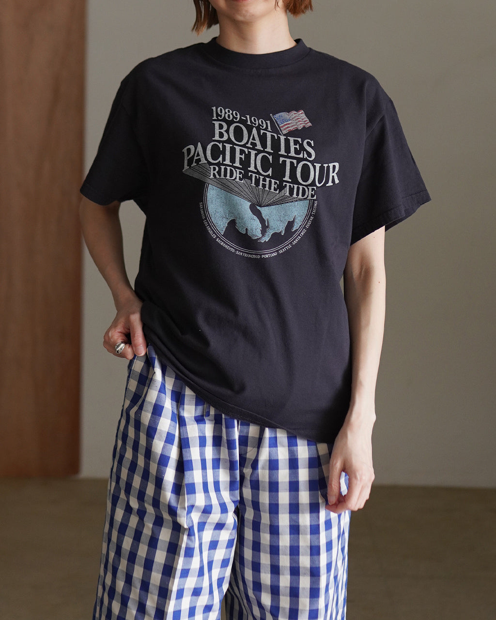 THE SHINZONE シンゾーン ブーティーツアー Tシャツ レディース