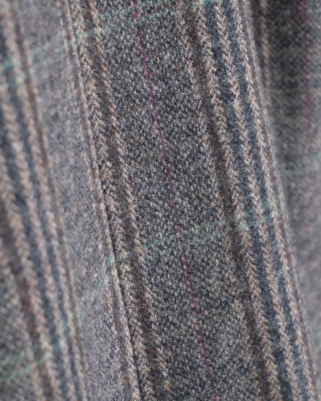 BRITISH WOOL CHECKED JACKET 26AMSJK02