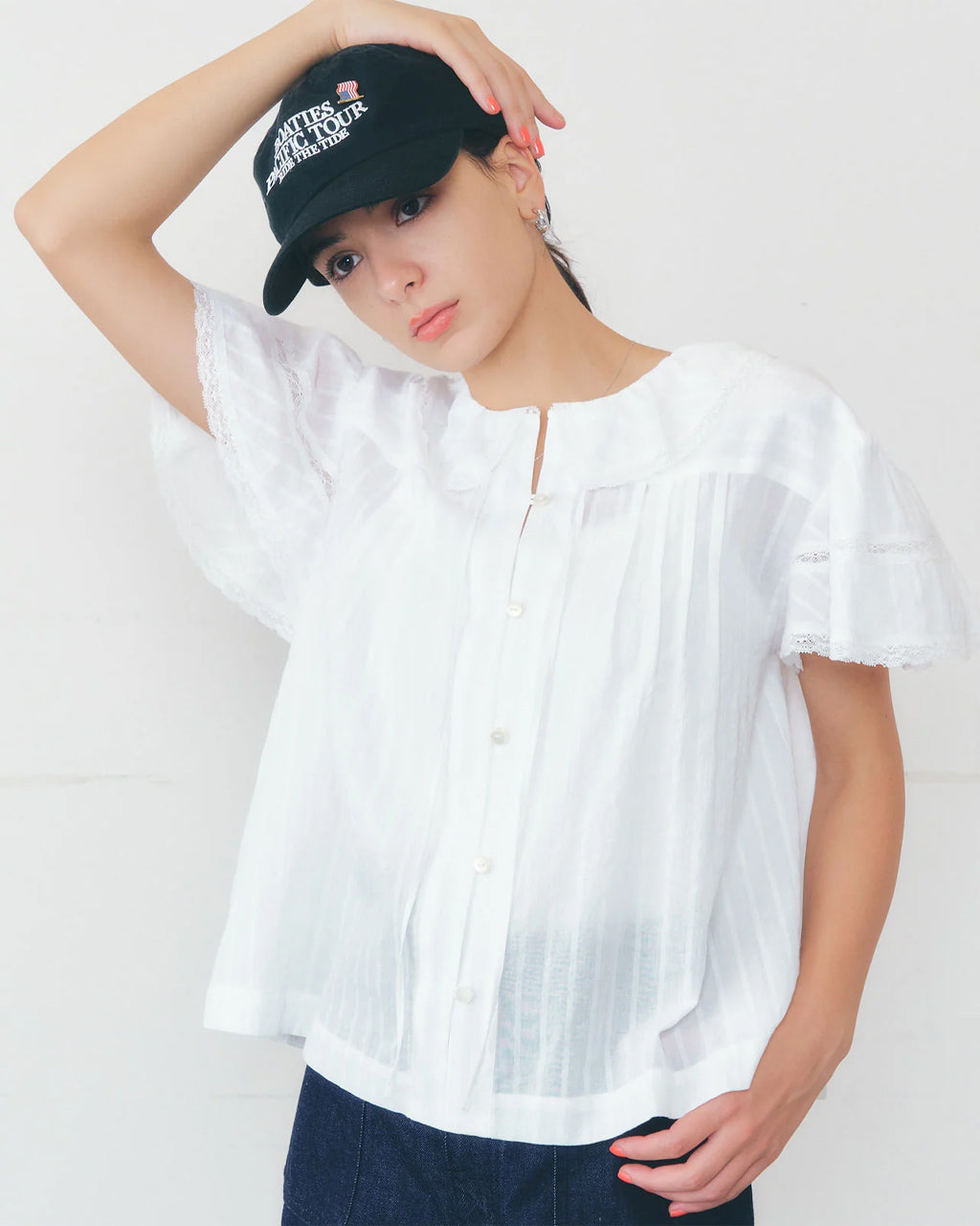 THE SHINZONE シンゾーン LACE BLOUSE レースブラウス レディース  | Crouka(クローカ)