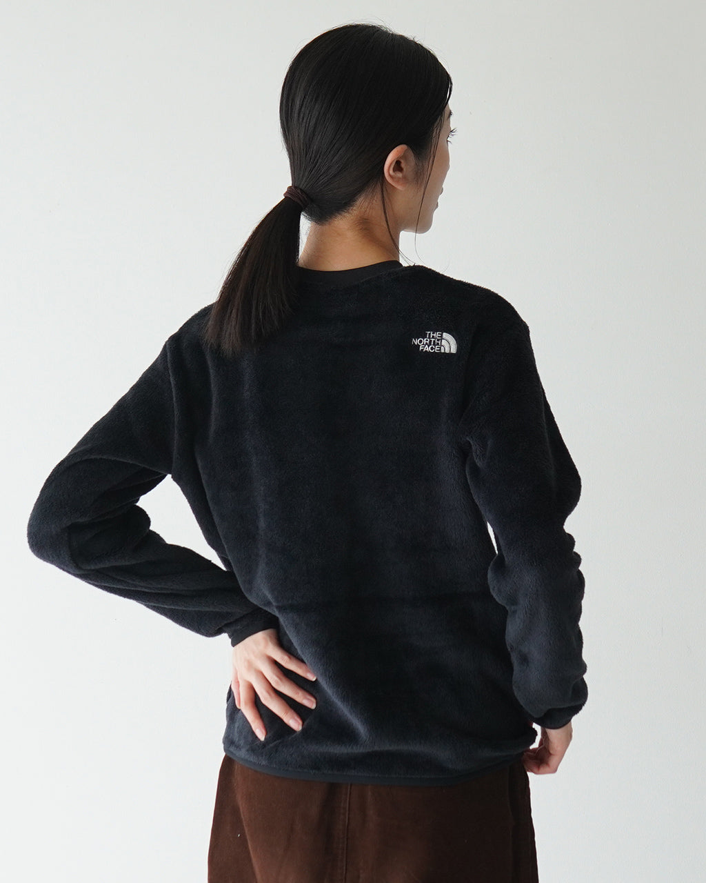 【SALE！20%OFF】THE NORTH FACE ノースフェイス バーサ ミッド クルー Versa Mid Crew フリース スウェット トレーナー NAW72480【送料無料】