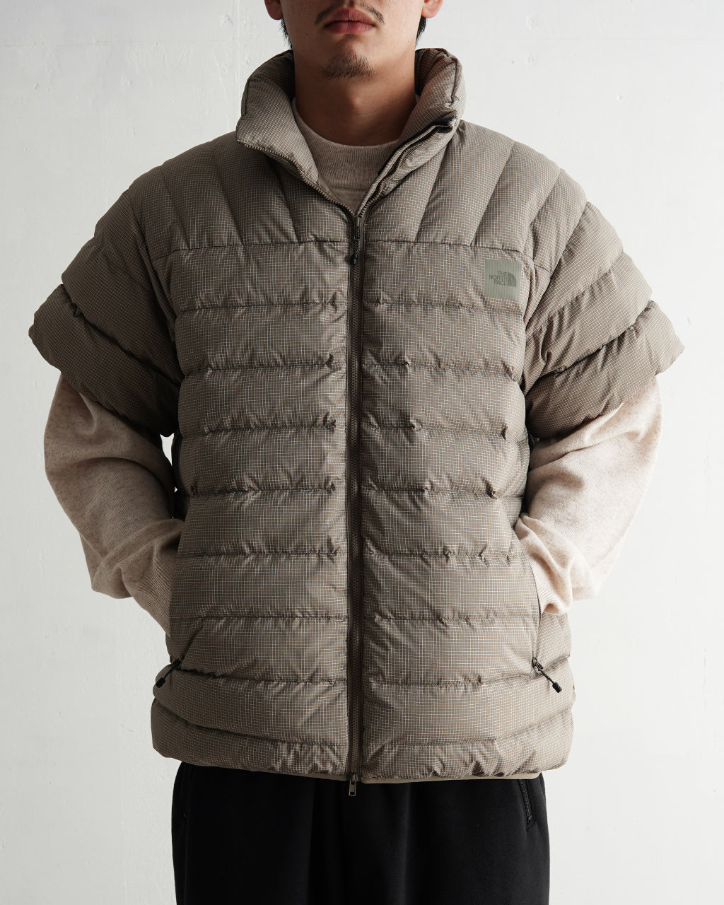 THE NORTH FACE ノースフェイス 2WAYダウンジャケット ENRIDE CONVERTIBLE DOWN JACKET エンライドコンバーチブル 軽量 ND92460【送料無料】