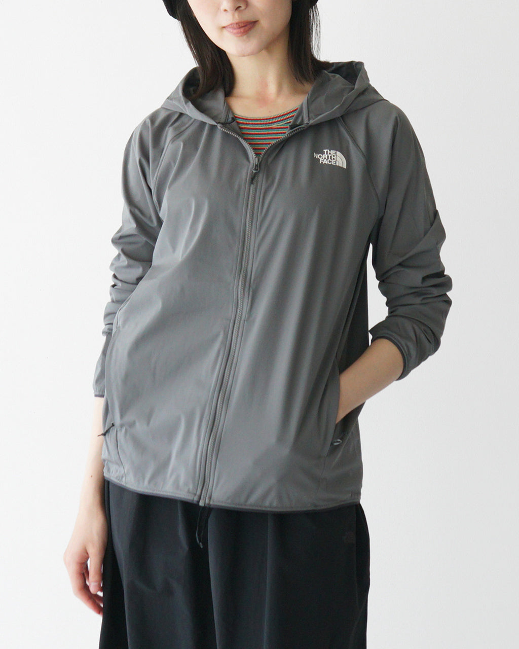 THE NORTH FACE ノースフェイス フード付き ジャケット Sunshade Full Zip Hoodie サンシェイド フルジップ フーディ パーカー UVカット NPW22435【送料無料】