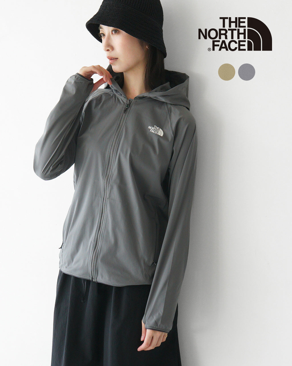 THE NORTH FACE ノースフェイス フード付き ジャケット Sunshade Full Zip Hoodie サンシェイド フルジップ フーディ パーカー UVカット NPW22435【送料無料】
