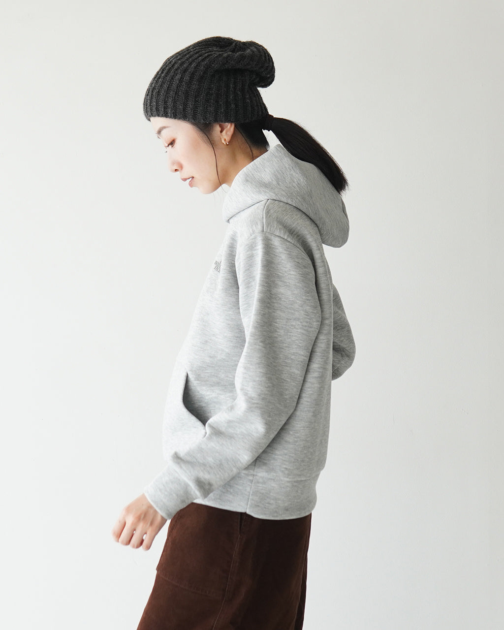 ザ・ノース・フェイス/TECH Air SWEAT WIDE HOODIE(テックエアースウェットワイドフーディー)/K/M