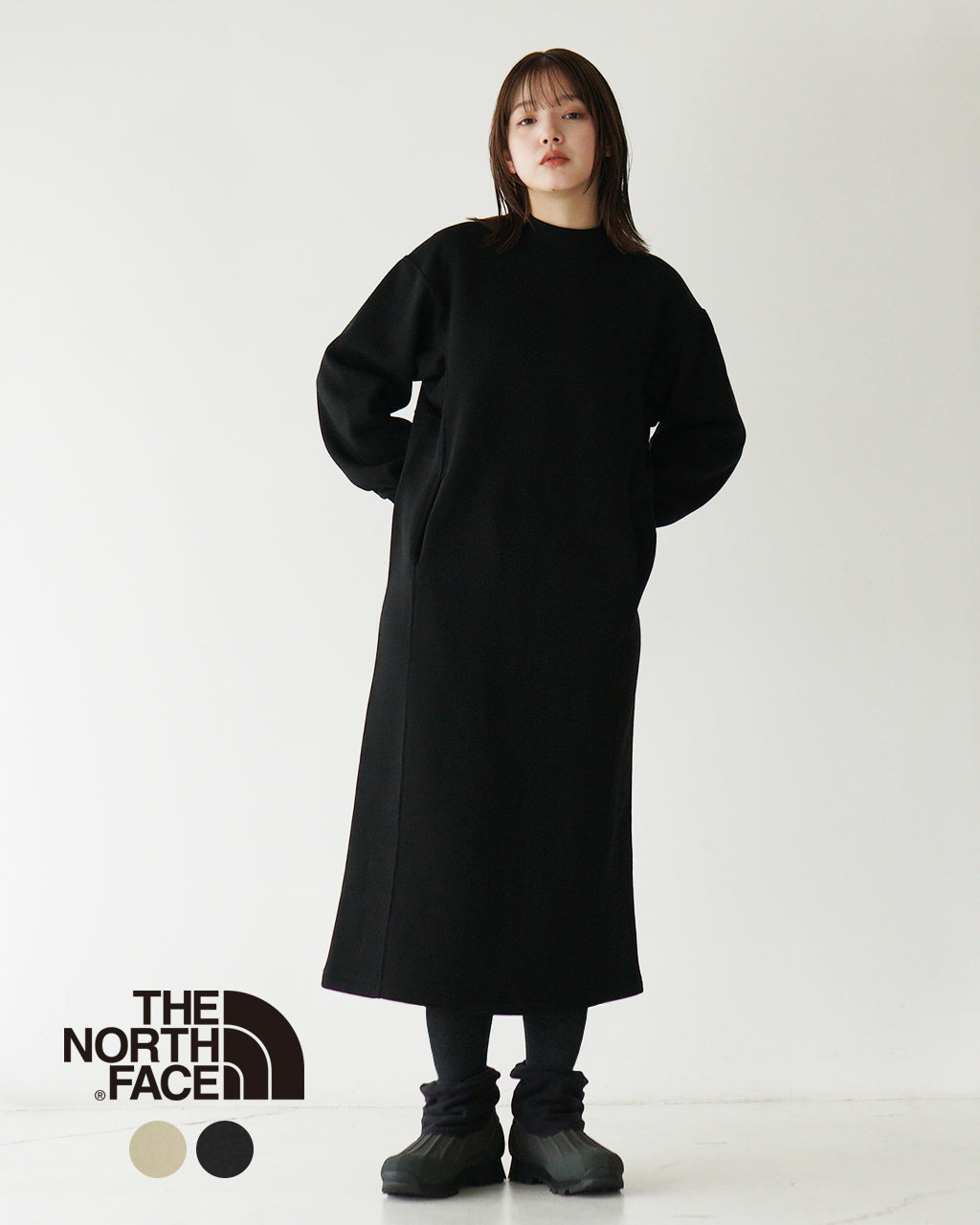 THE NORTH FACE ノースフェイス スウェット ワンピース Better Terry Onepiece 裏起毛 NTW82436【送料無料】