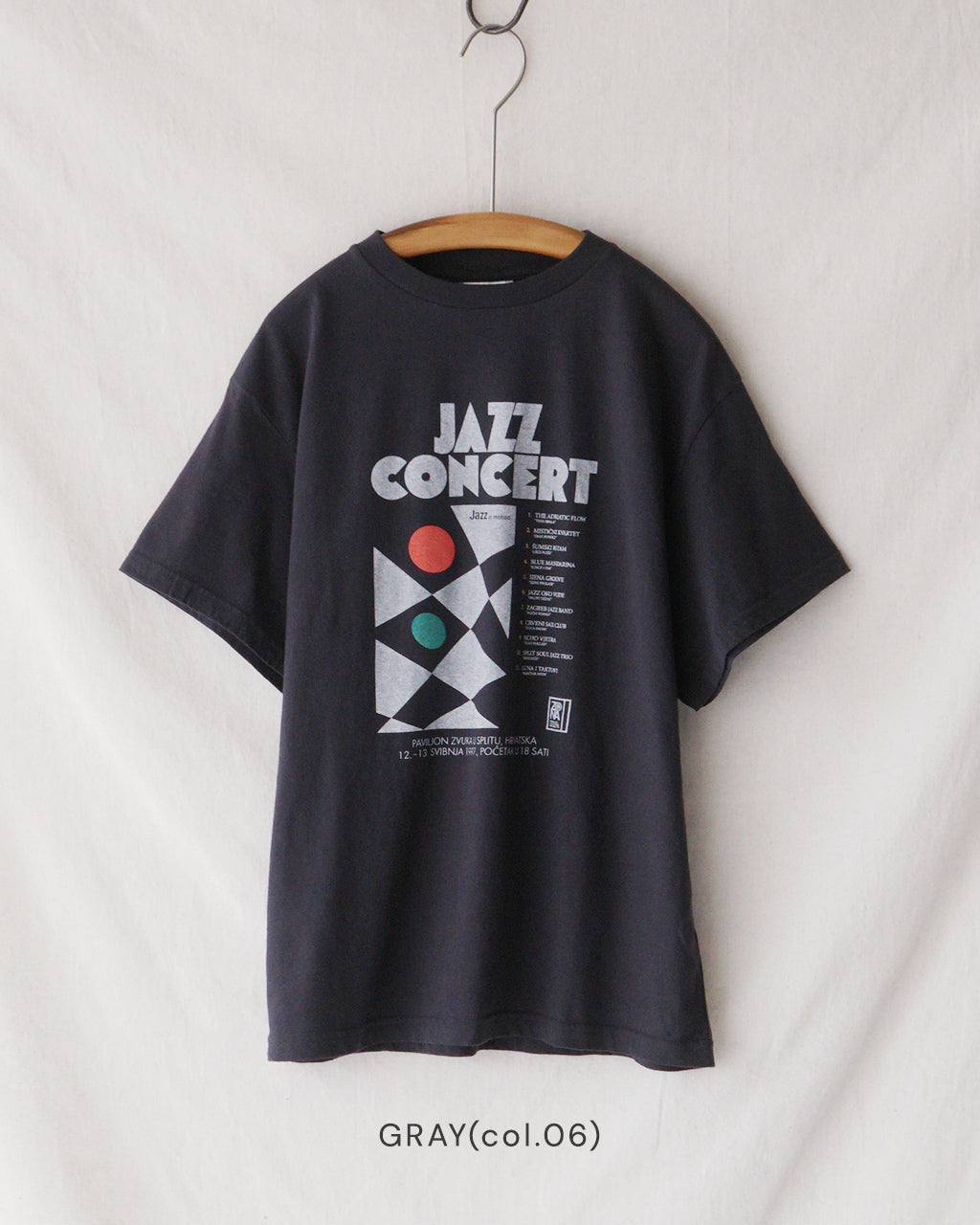JAZZ CONCERT TEE 26SMSCU09