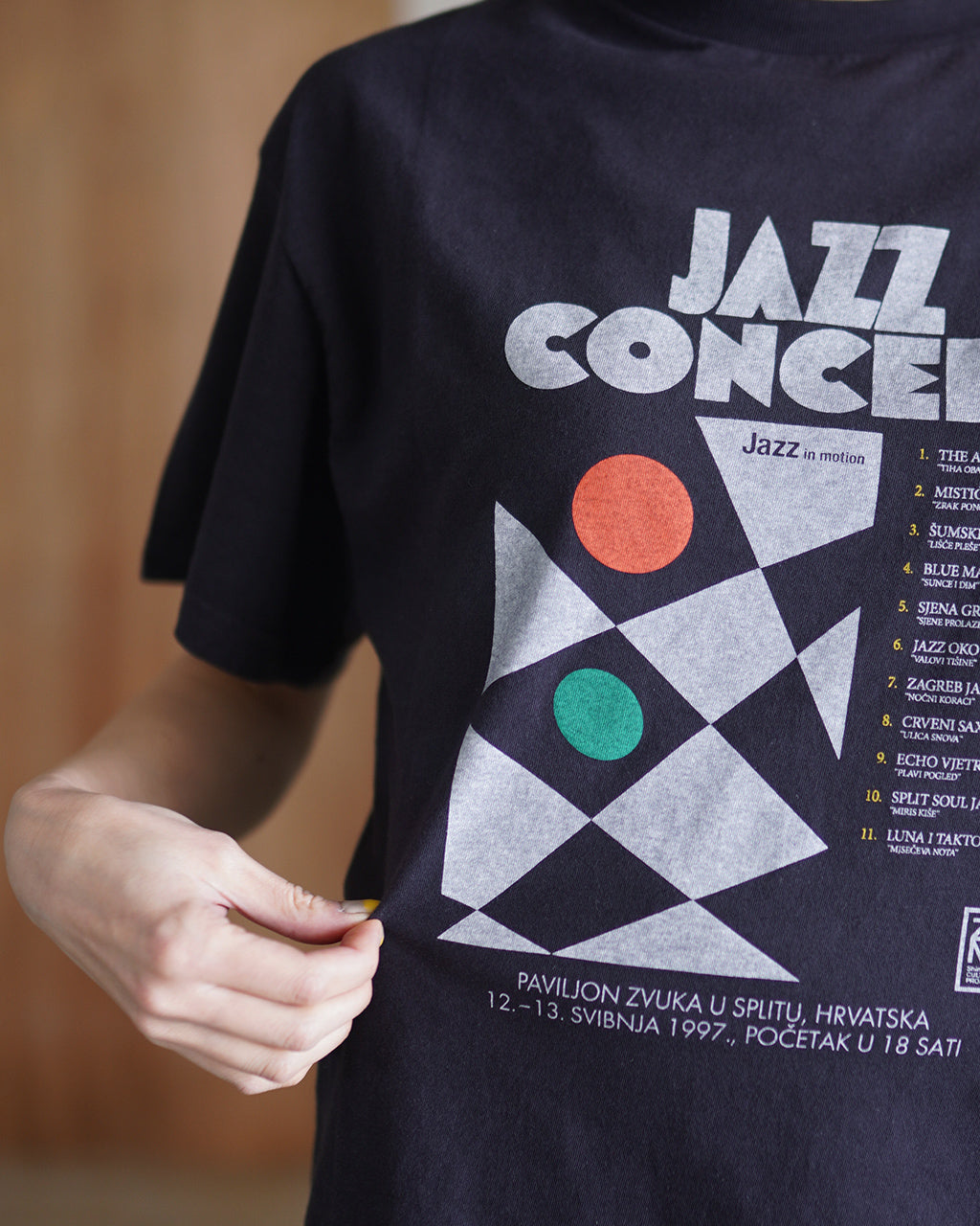 THE SHINZONE シンゾーン JAZZ CONCERT TEE ジャズコンサートTシャツ