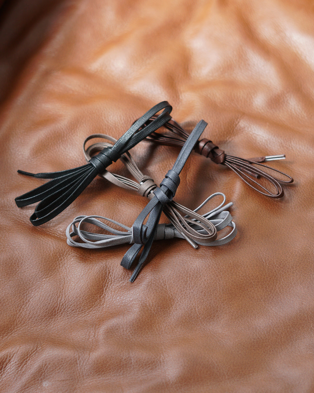 THIS IS… ディス イズ… ワックス フラット シュー レース Waxed Flat Shoe Laces 靴紐 2本入り 11171000  [★]