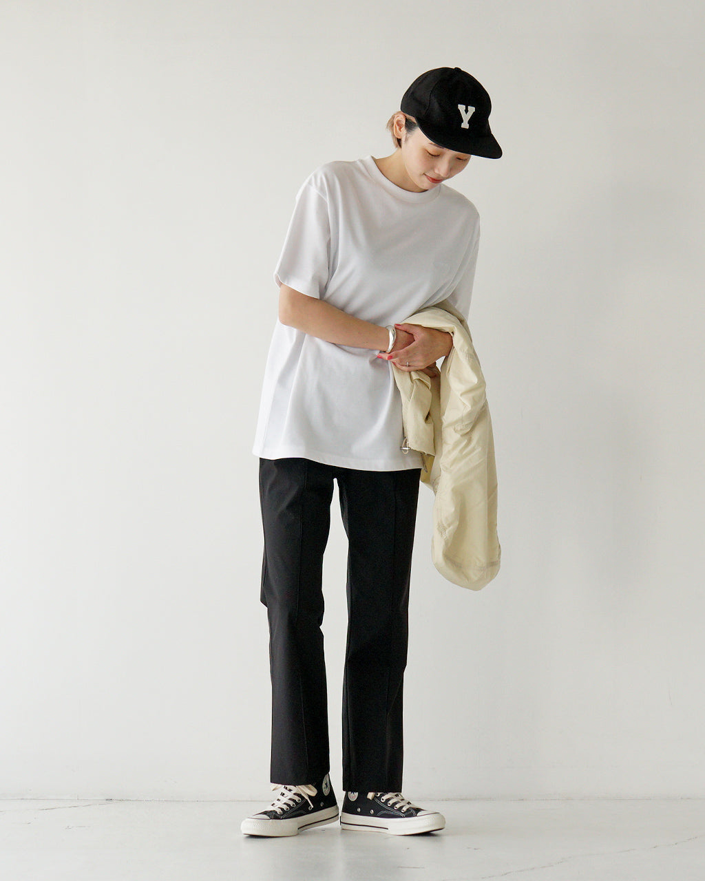 THOUSAND MILE サウザンドマイル 【3点セット】ショートスリーブ Tシャツ セット &フレア イージーパンツ SHORT SLEEVE T-SHIRT SET & FLARE EASY PANTS TM251AK51002【送料無料】