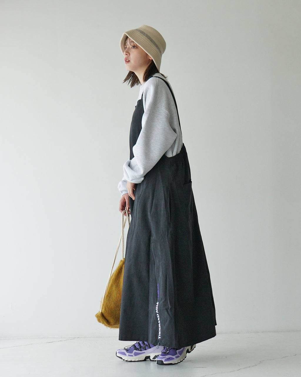 【SALE！20%OFF】THOUSAND MILE サウザンドマイル サロペットスカート SALOPETTE SKIRT TM242CD00222【送料無料】