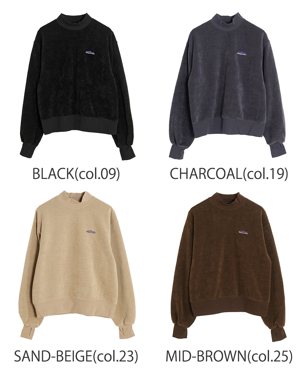 【アウトレット！30%OFF】THOUSAND MILE サウザンドマイル ニット フリース モックネック プルオーバー KNIT FREECE MOCK NECK PULLOVER TM242KF00242