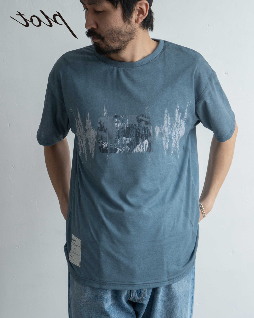 ＼早得24時間限定ポイント10倍／TOLQ トルク カートコバーン トロンプルイユ Tシャツ ショートスリーブ ニルヴァーナ Kurt TROMPE L'OEIL T-SHIRTS (S/S) 半袖 カットソー 25-1205 【送料無料】