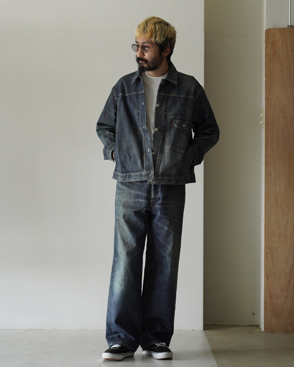 Trompe l'oeil Denim Jacket 25-2104