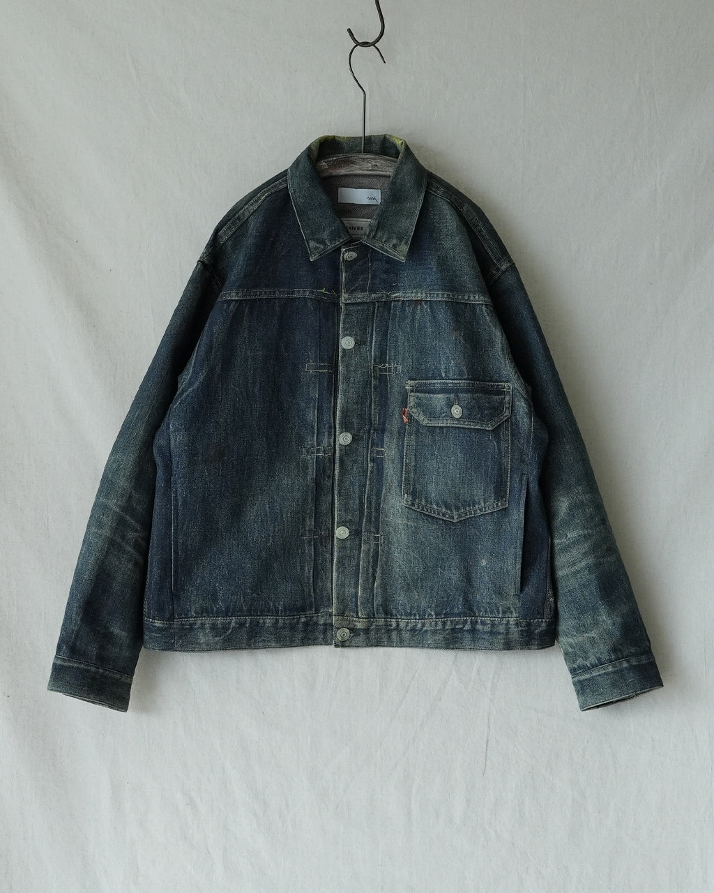 Trompe l'oeil Denim Jacket 25-2104