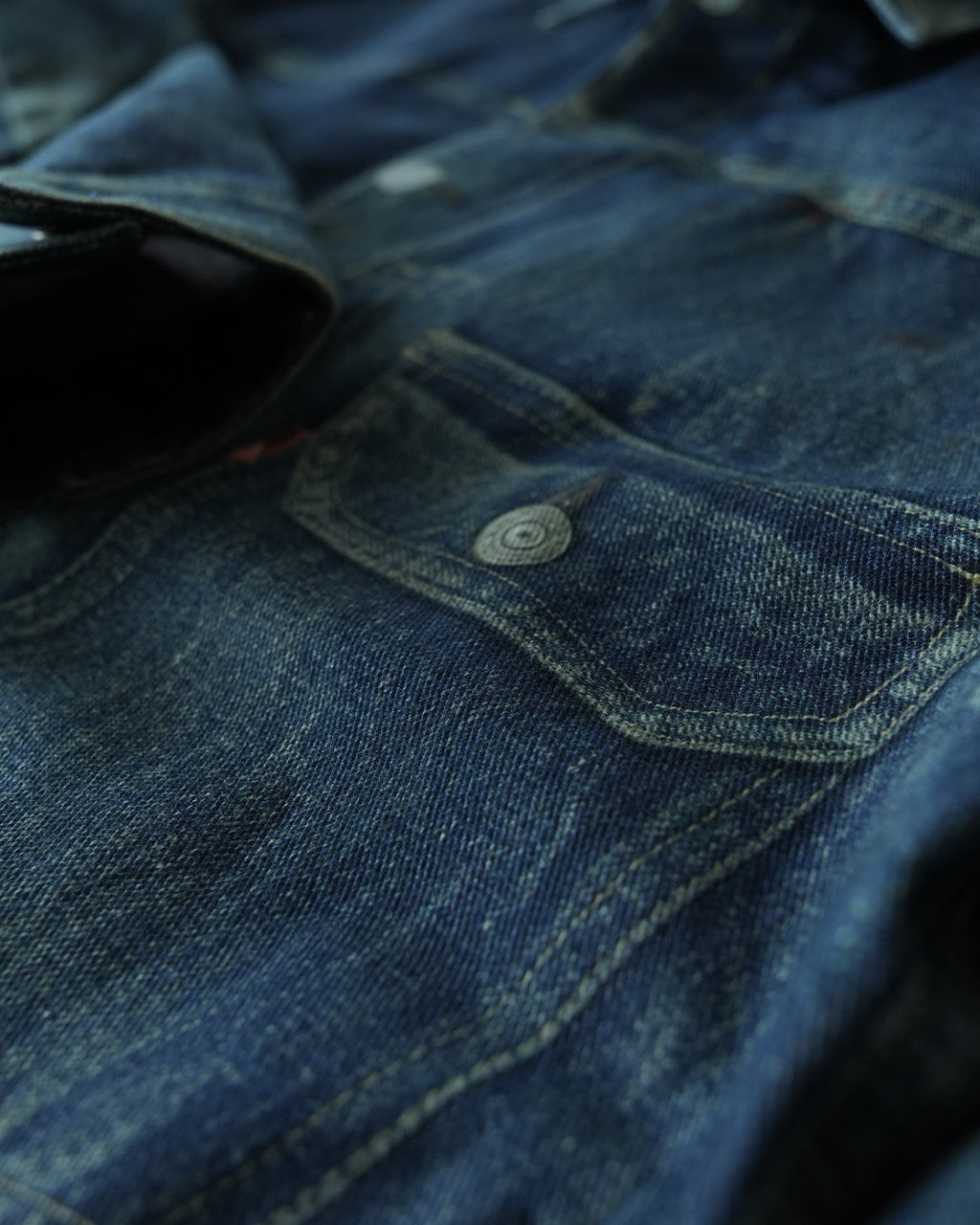 Trompe l'oeil Denim Jacket 25-2104