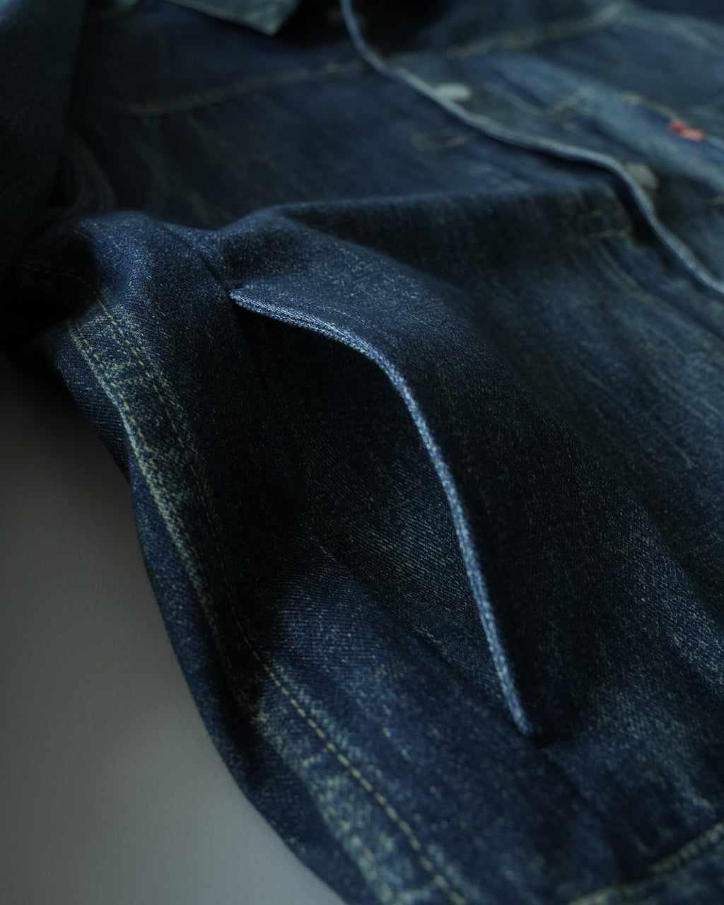 Trompe l'oeil Denim Jacket 25-2104