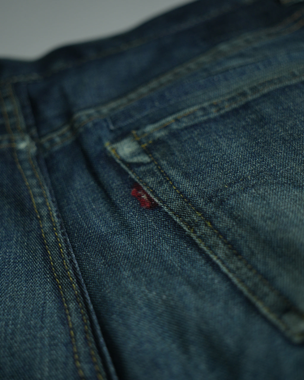 Trompe l'oeil Denim Pants 25-2302