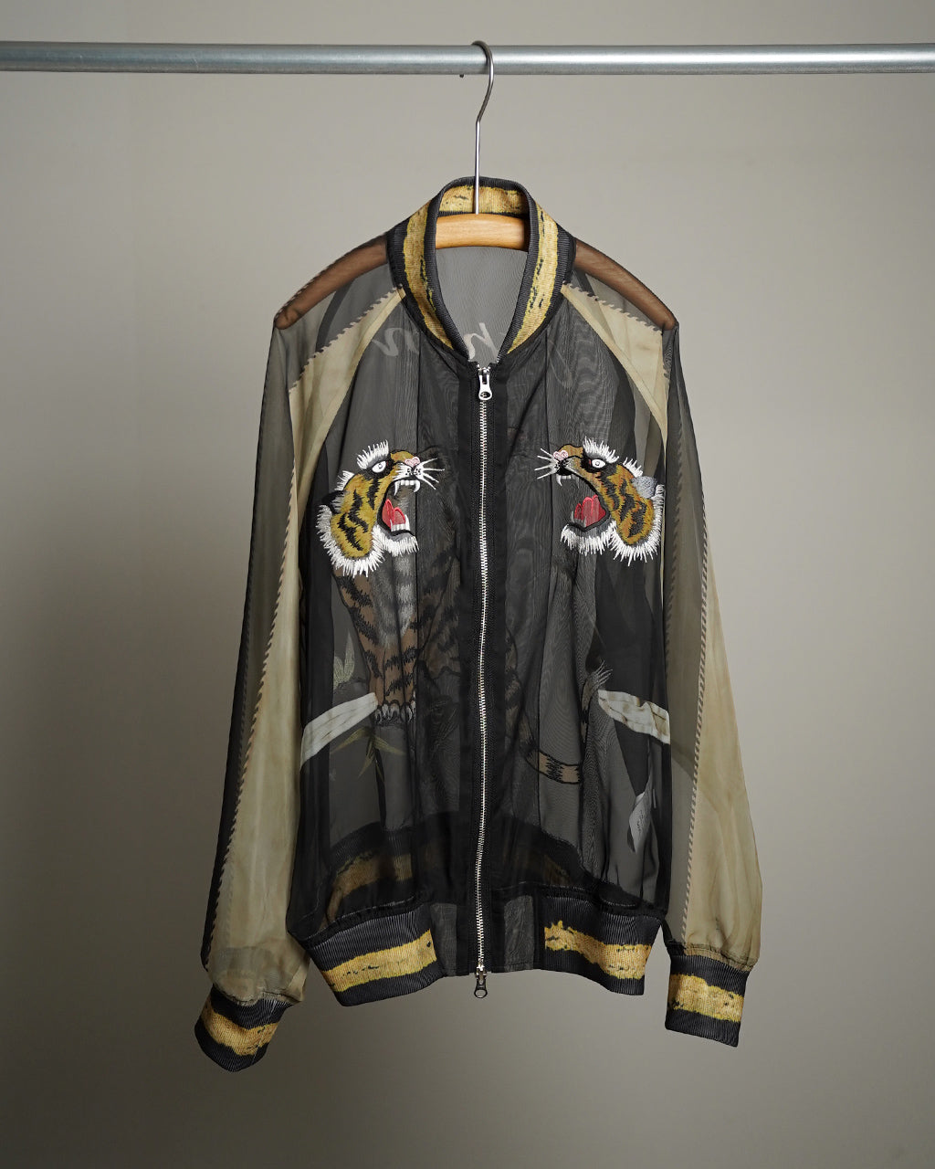 Skeleton Printed Souvenir Jacket 26-1106