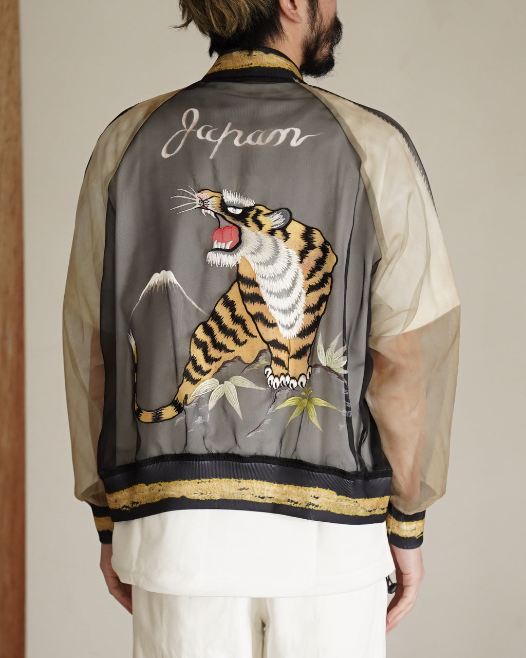 Skeleton Printed Souvenir Jacket 26-1106