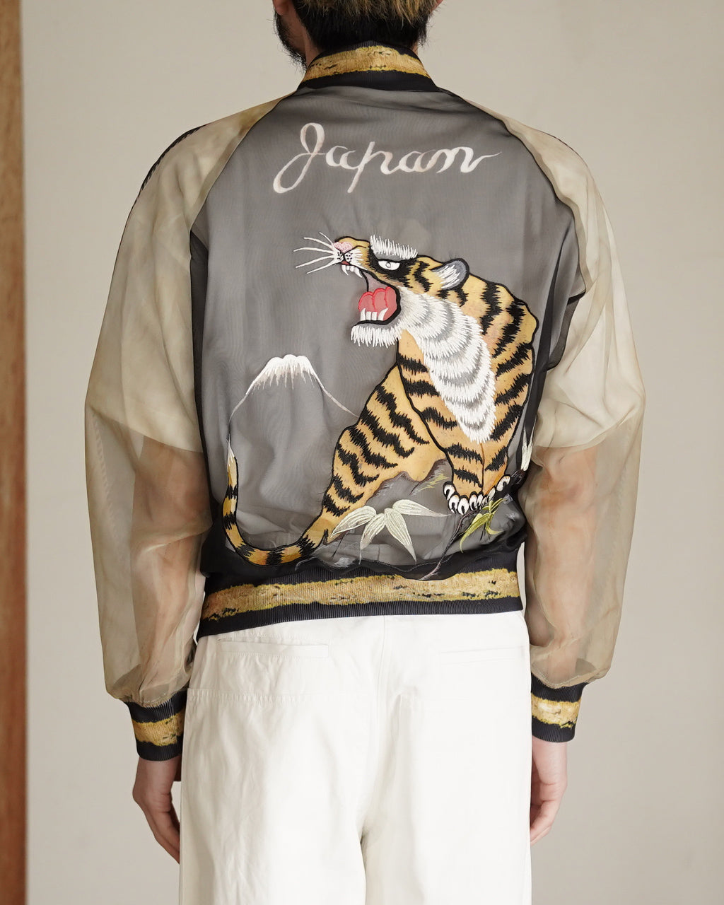 Skeleton Printed Souvenir Jacket 26-1106