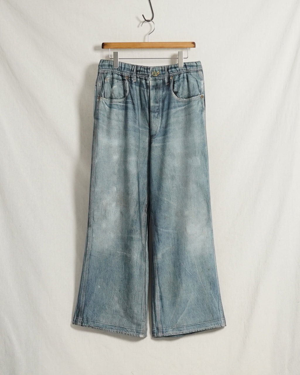 Trompe l'oeil Denim Sweat Pants 26-1303