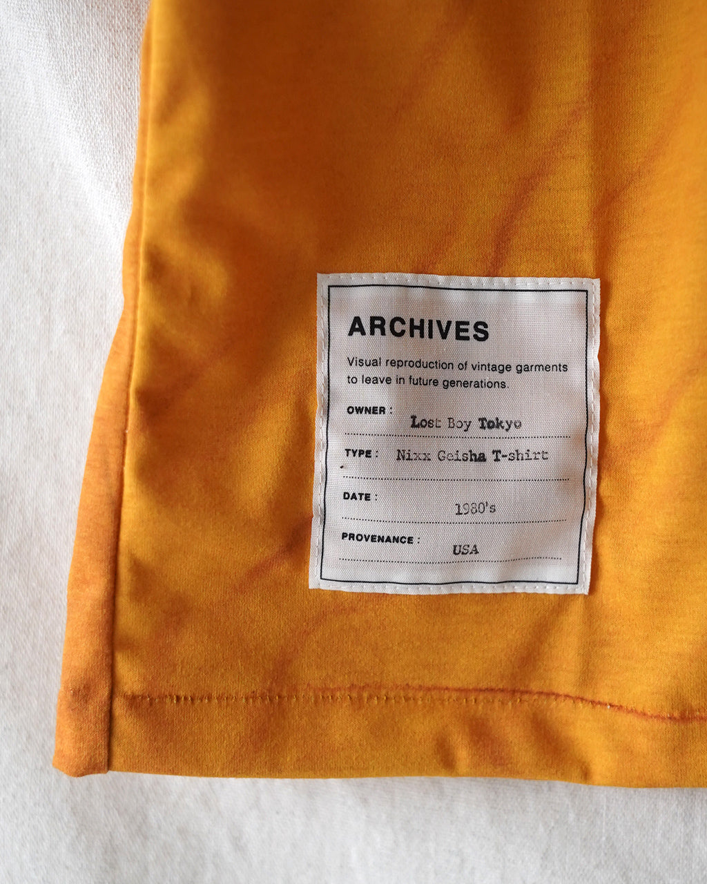 TOLQ トルク トロンプ・ルイユインバージョン ショートスリーブ 半袖 グラフィック プリント 芸者 Tシャツ | Crouka(クローカ)