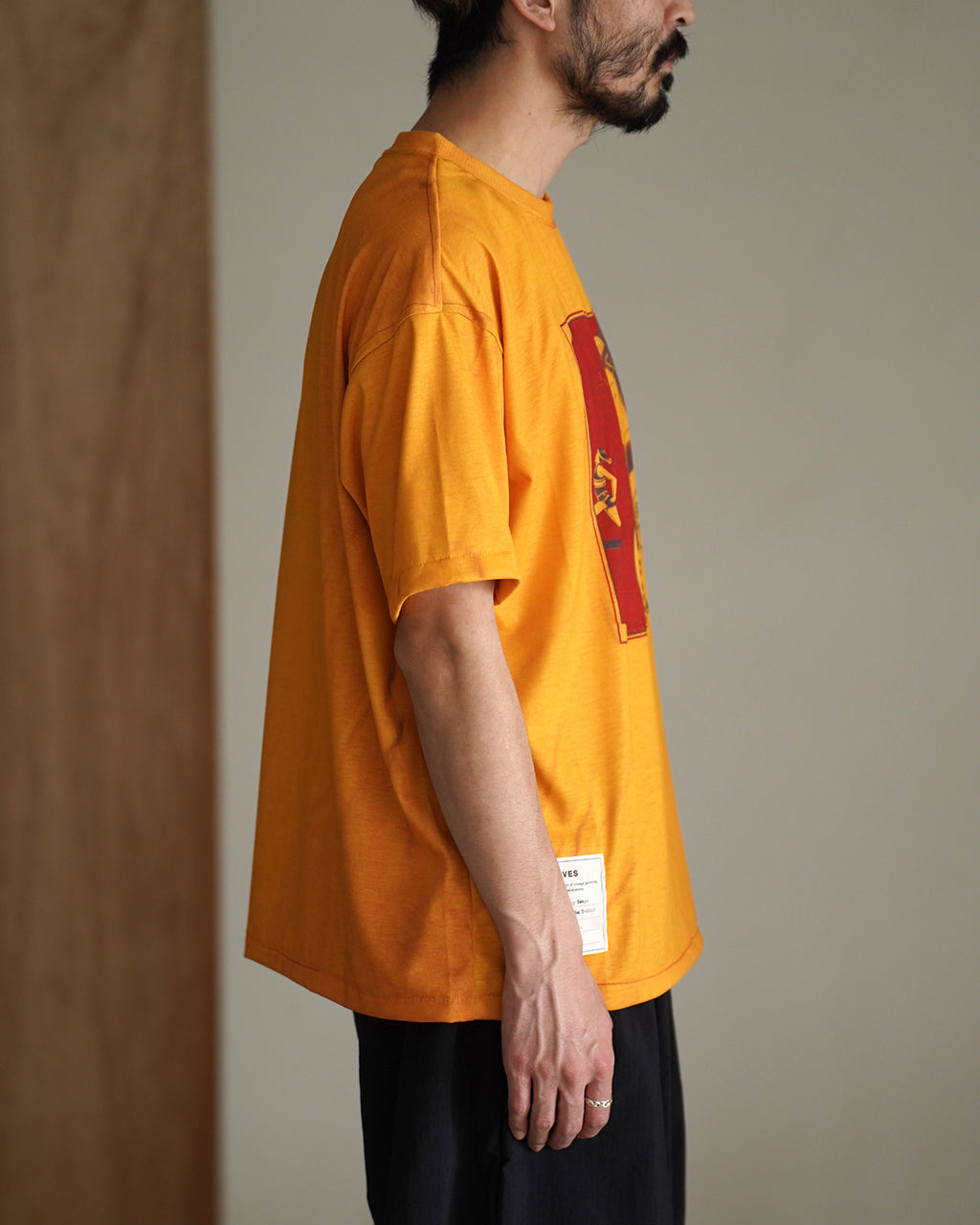 TOLQ トルク トロンプ・ルイユインバージョン ショートスリーブ 半袖 グラフィック プリント 芸者 Tシャツ | Crouka(クローカ)