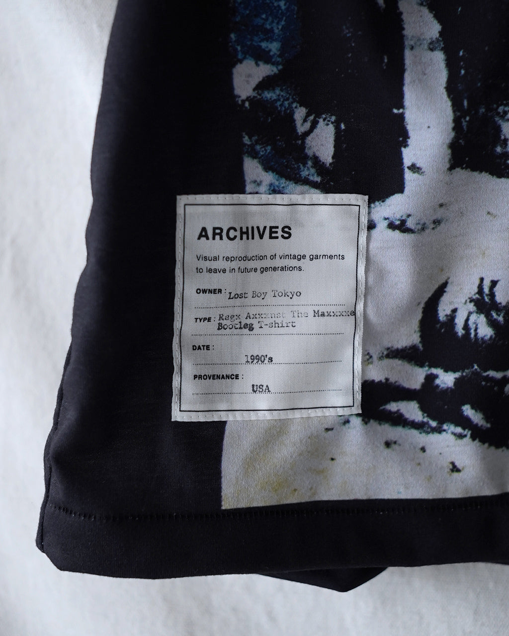 TOLQ トルク トロンプ・ルイユ スクラッチショートスリーブ 半袖 グラフィック プリント Tシャツ | Crouka(クローカ)