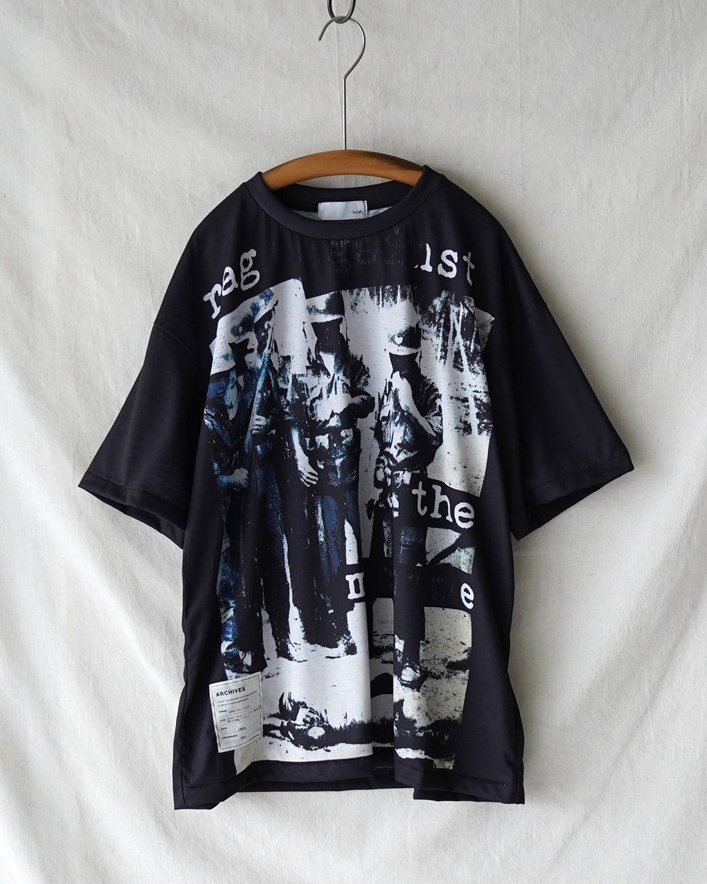 TOLQ トルク トロンプ・ルイユ スクラッチショートスリーブ 半袖 グラフィック プリント Tシャツ | Crouka(クローカ)