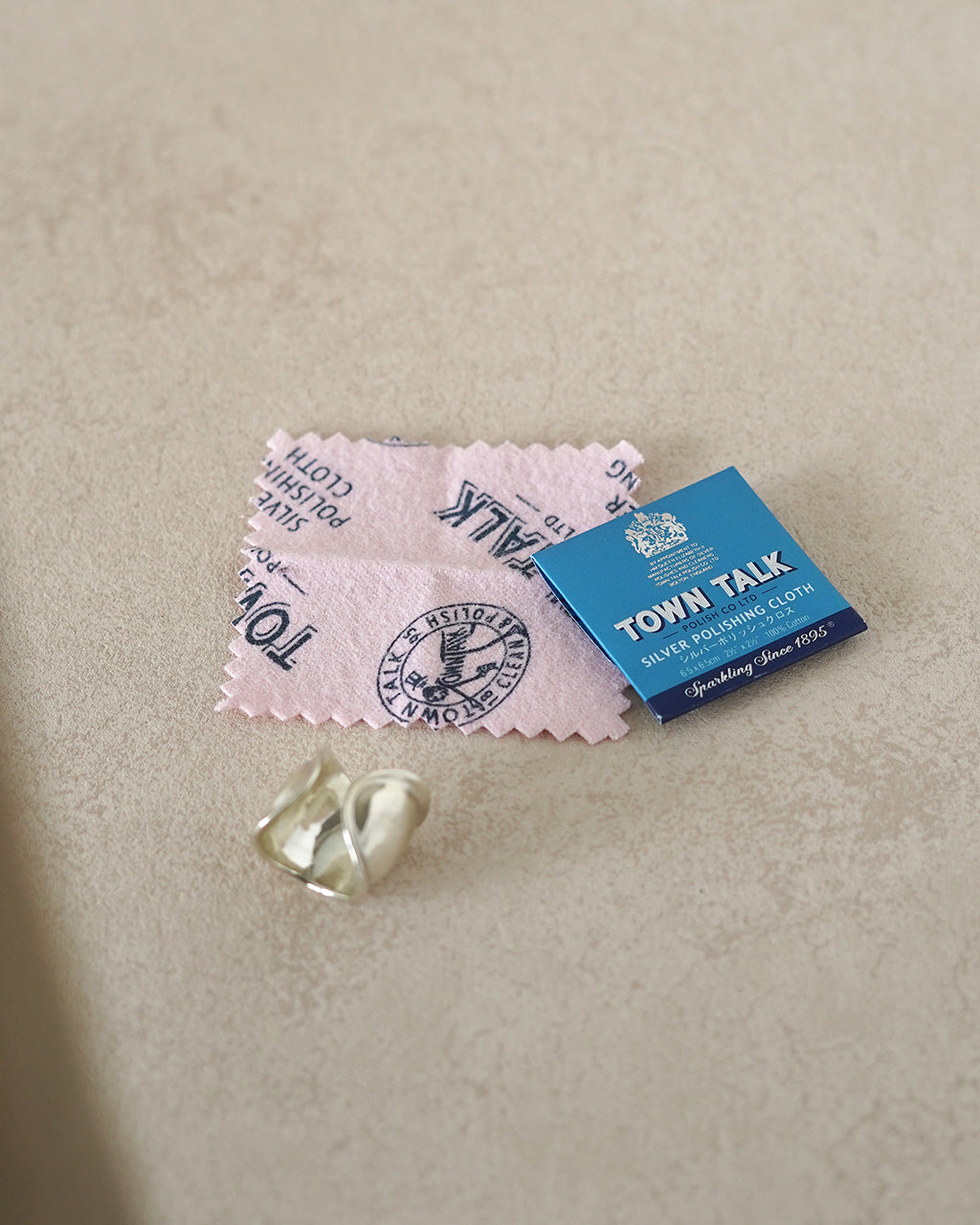 SILVER POLISH CLOTH(DINKY) S-15 6.5x6.5cm