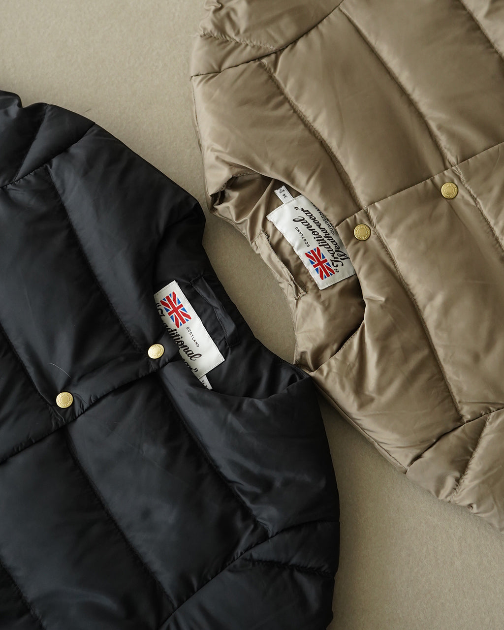 【SALE！20%OFF】Traditional Weatherwear トラディショナルウェザーウェア ショートダウンジャケット ARKLEY DOWN PACKABLE ノーカラー パッカブル 軽量 L242CIDCO0381OZ【送料無料】