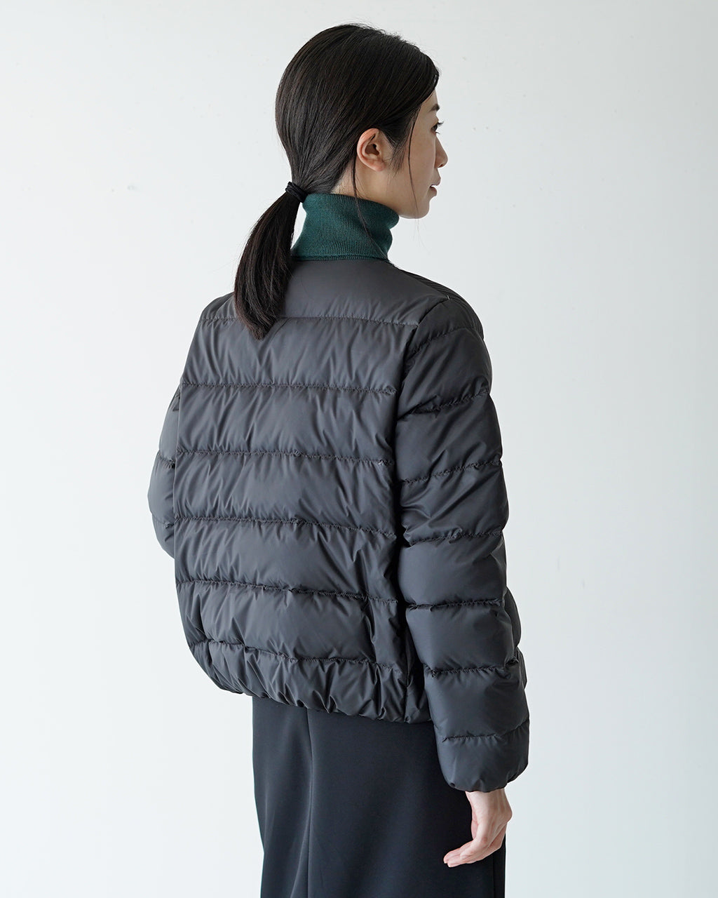 Traditional Weatherwear トラディショナルウェザーウェア ショートダウンジャケット ARKLEY DOWN PACKABLE ノーカラー パッカブル 軽量 L242CIDCO0381OZ【送料無料】