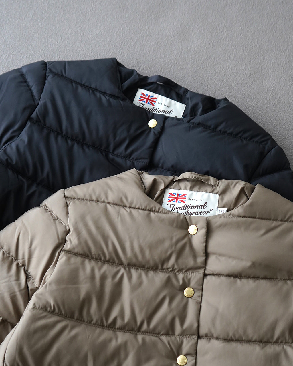 【SALE！20%OFF】Traditional Weatherwear トラディショナルウェザーウェア ロングダウンコート ARKLEY LONG DOWN PACKABLE パッカブル ノーカラー 軽量 L242CIDCO0382OZ【送料無料】