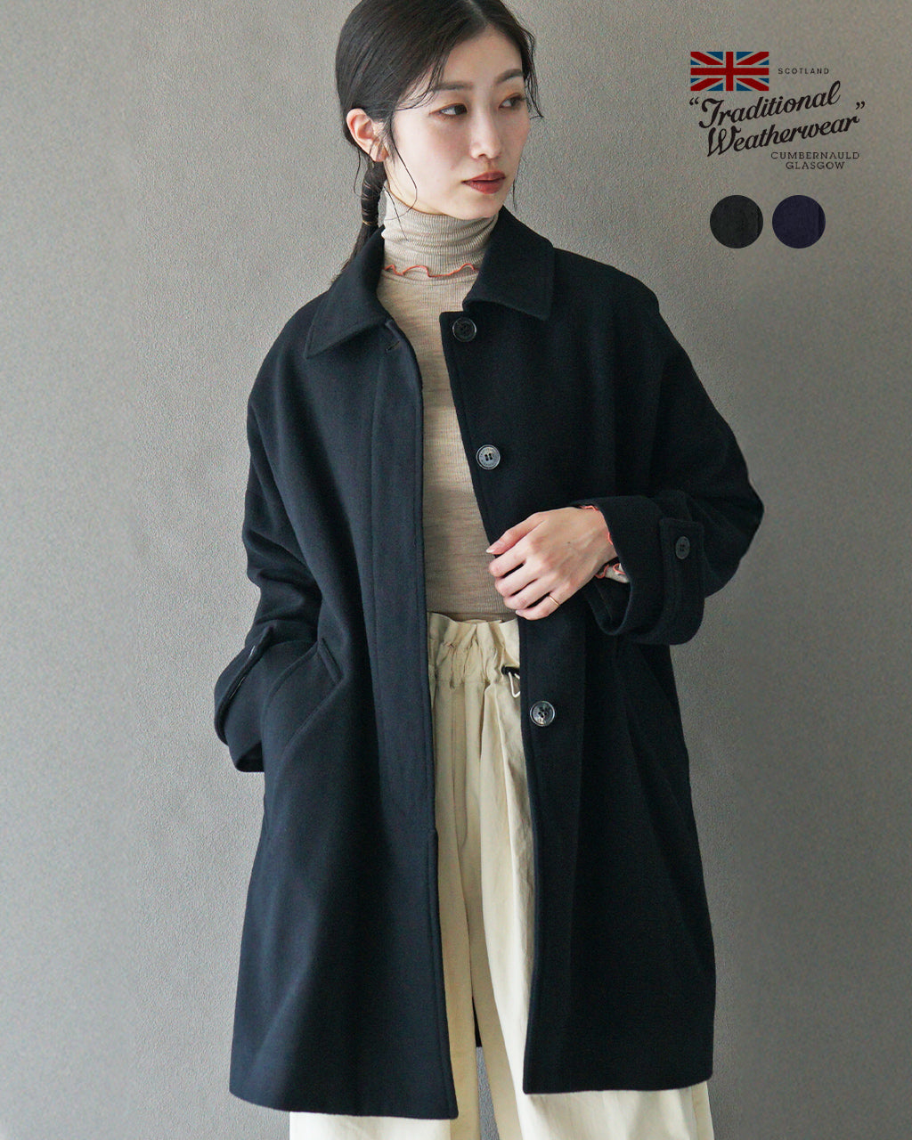 【SALE！20%OFF】Traditional Weatherwear トラディショナルウェザーウェア MALTON ステンカラーコート L242KGFCO0367ML【送料無料】