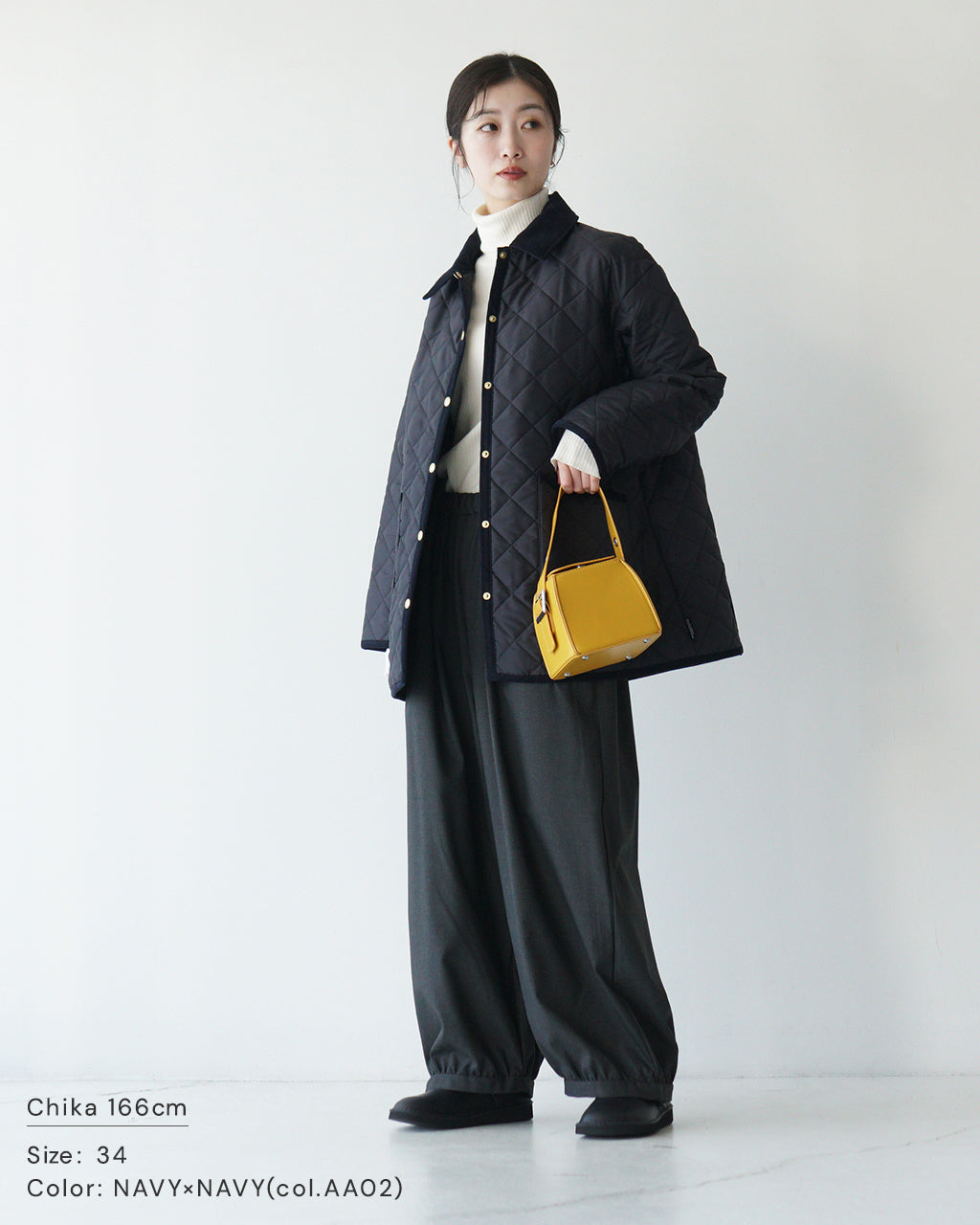 【SALE！20%OFF】Traditional Weatherwear トラディショナルウェザーウェア キルティングジャケット WAVERLY A-LINE MIDDLE ミドル丈 Aライン L242APQCO0375AA【送料無料】