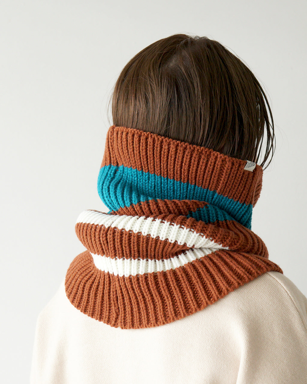 【SALE！30%OFF】TRICOMER トリコメル リブ編み スヌード SNOOD SNOOD ネックウォーマー マフラー TRC-000-243101