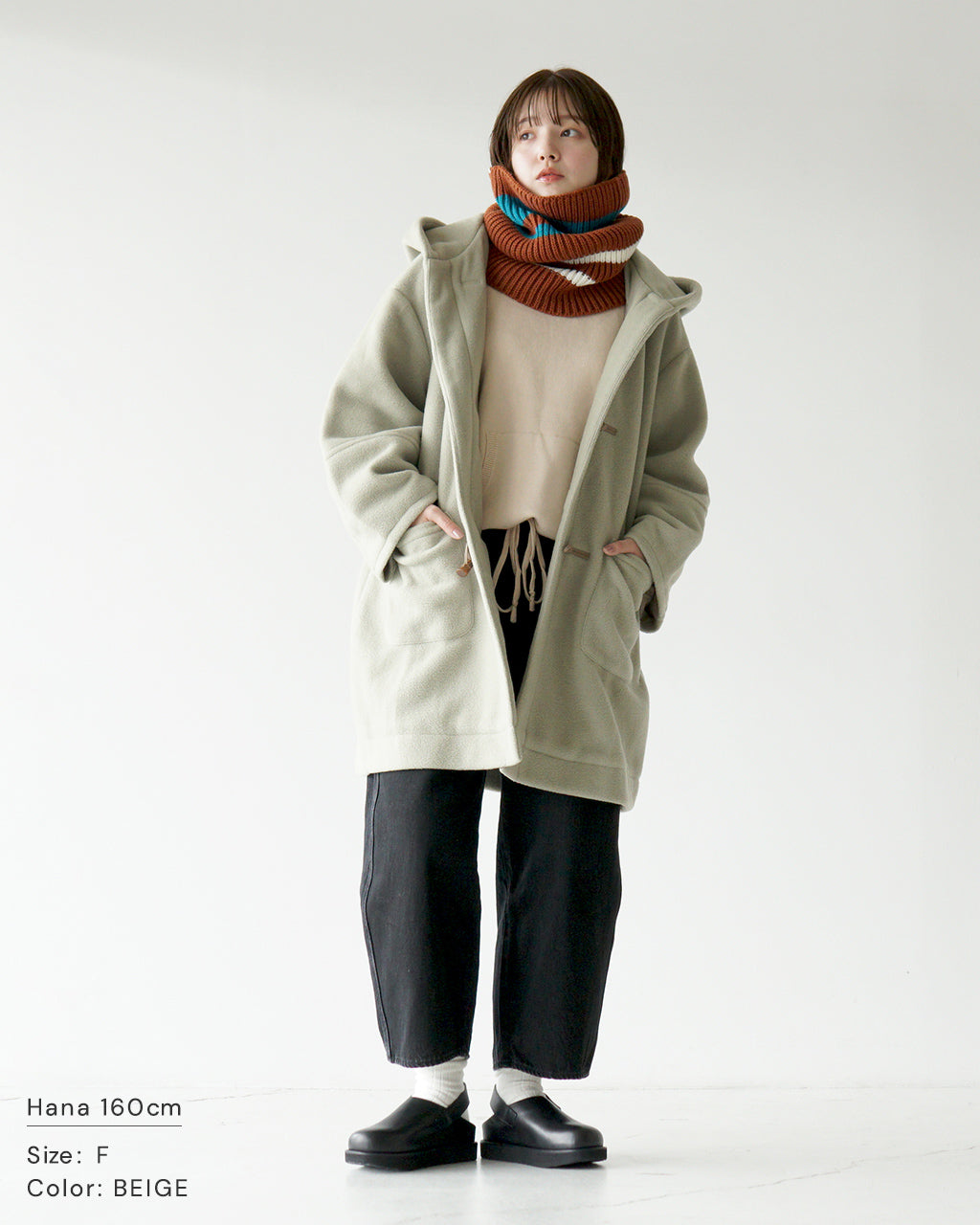 【SALE！30%OFF】TRICOMER トリコメル リブ編み スヌード SNOOD SNOOD ネックウォーマー マフラー TRC-000-243101