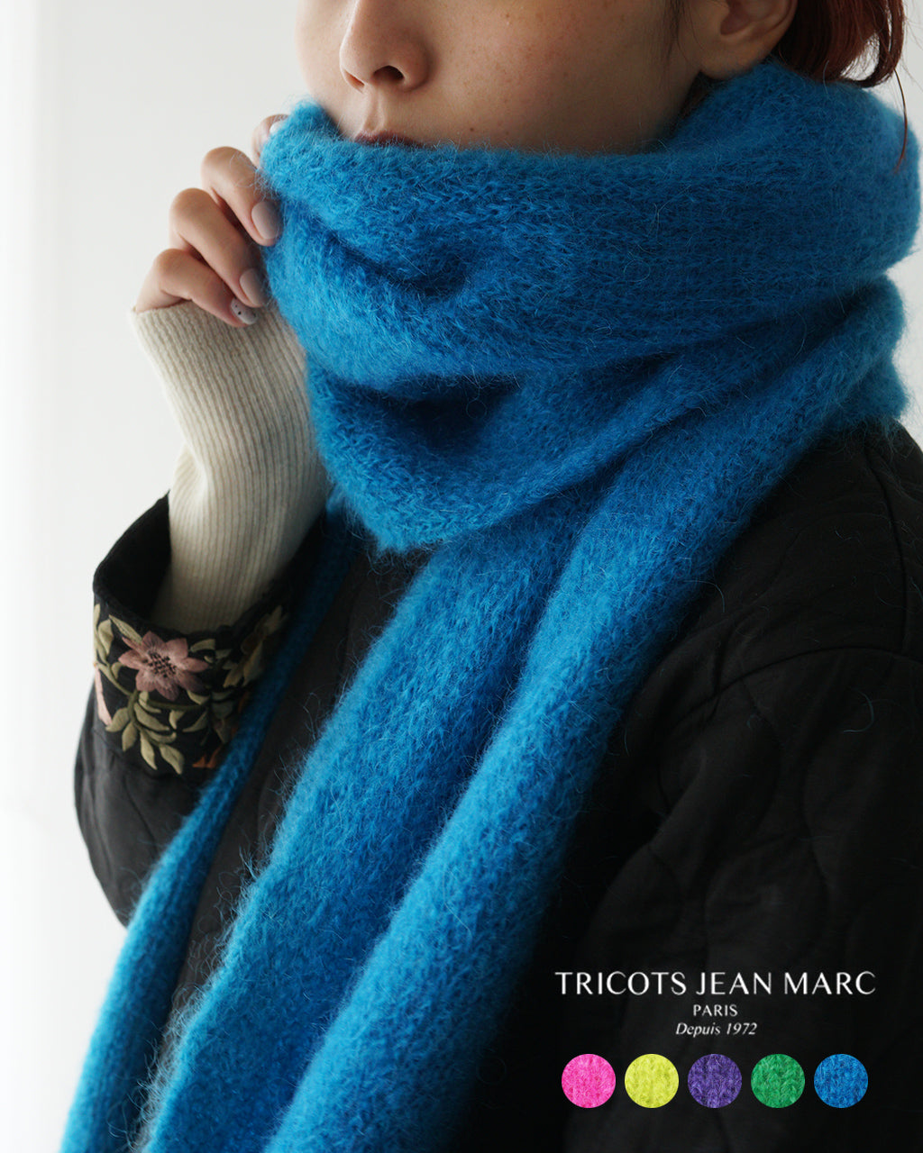 【SALE！40%OFF】TRICOTS JEAN MARC トリコット ジーン マルク エシャルプ ECHARPE マフラー ストール【送料無料】