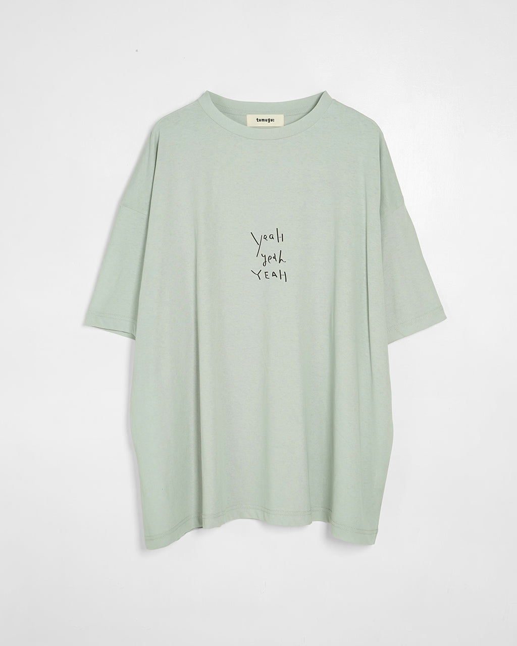 tumugu: ツムグ DEPEND天竺プリントビッグT Tシャツ トップス カットソー TC25209