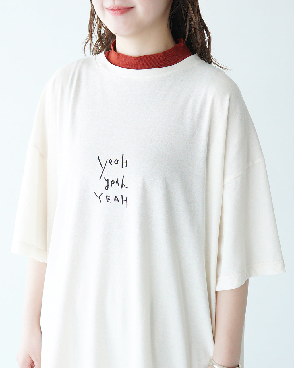 tumugu: ツムグ DEPEND天竺プリントビッグT Tシャツ トップス カットソー TC25209